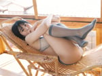 頓知気さきなフォトスタイルブック「また明日！」より。（撮影：松岡一哲）