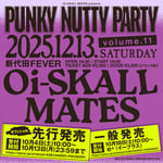 「PUNKY NUTTY PARTY Vol.11」フライヤー