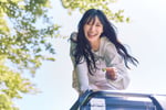 河田陽菜（日向坂46）2nd写真集「テイクオフ」より。（Photo by SAKAI DE JUN）