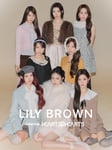 Hearts2Heartsを起用した「LILY BROWN」ビジュアル。