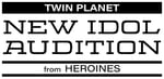 「TWIN PLANET NEW IDOL AUDITION from HEROINES」ロゴ