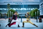 リョウガ（超特急）と龍神リョウガ。©︎SDP