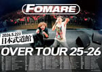 「OVER TOUR 25-26」告知画像