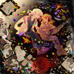 ずっと真夜中でいいのに。「潜潜話」アナログ盤ジャケット