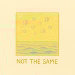 晴弥、UNE、stbによる配信シングル「Not the same」ジャケット。