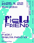 「PARCO × Rainbow Disco Club "field Friend"」告知ビジュアル