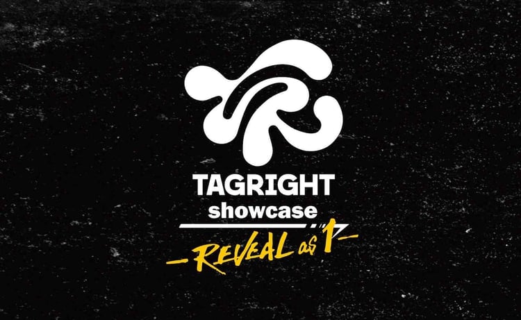 「TAGRIGHT showcase -REVEAL as 1-」ロゴ