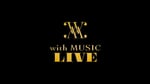 「with MUSIC LIVE presented by BEAT AX」ロゴ