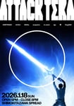 ODETARSH「ATTACK TERA」フライヤー