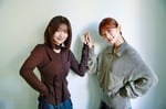 左から小島凪紗、井上梨名。