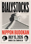 「Bialystocks 単独公演 於：日本武道館」ビジュアル