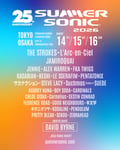 「SUMMER SONIC 2026」出演アーティスト第1弾告知ビジュアル