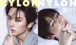 「NYLON JAPAN」2026年4月号 表紙と裏表紙。