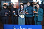 「Be a traveler」プロジェクトでFirst travrlerを務める山口一郎（サカナクション）、上田義彦、長井短、吉田玲雄、高比良くるま（令和ロマン）。