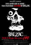 BALZAC「THE ATOM AGE IS HERE... THE FIENDISH RETURN OF BALZAC」フライヤー
