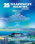 「SUMMER SONIC 2026」TOKYO公演の出演者一覧。