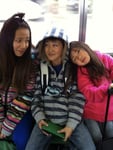左からLiLi、LEX、LANA。