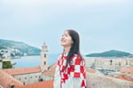 金川紗耶（乃木坂46）1st写真集の掲載カット。（撮影：三宮幹史）