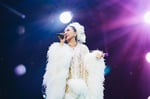MISIA。「STARTS presents MISIA 星空のライヴXIII GRAND HORIZON」神奈川・Kアリーナ横浜公演より。