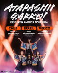 新しい学校のリーダーズ「FIRST LATIN AMERICA TOUR 2026」フライヤー