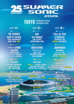 「SUMMER SONIC 2026」（TOKYO）の出演アーティスト。