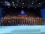 「PRODUCE 101 JAPAN 新世界」記者発表会の様子。