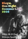 映秀。「One Night Summer Live 2026 ～色祭～」告知画像