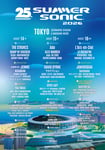 「SUMMER SONIC 2026」TOKYO公演の出演者一覧。