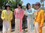 じん（右端）を説得するおヨネ、ケンケン、サカイJr.（全員モナキ）。 ©読売テレビ