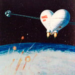ハク。「宇宙船ハート号」ジャケット