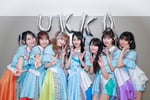 ukka。左から宮沢友、結城りな、芹澤もあ、村星りじゅ、茜空、葵るり、若菜こはる。（撮影：小坂茂雄）