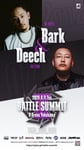 「BATTLE SUMMIT III」Bark & Deech出演告知ビジュアル