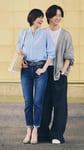 内田有紀と寺西拓人が出演する木曜劇場「ラストノート」ティザービジュアル ©️フジテレビ
