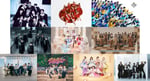「音楽の日2026」第1弾出演アーティスト。左上からINI、＝LOVE、EBiDAN、&TEAM、CUTIE STREET、櫻坂46、TWS、HANA、FRUITS ZIPPER、Little Glee Monster。