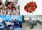 「CDTVライブ！ライブ！」2026年6月29日放送回の出演者。左上から時計回りにIVE、＝LOVE、YOASOBI、SixTONES。©TBS