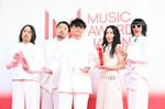 「MUSIC AWARDS JAPAN 2026」最優秀ロック楽曲賞を「怪獣」で受賞したサカナクション。