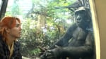 京都市動物園を訪れた松尾太陽（超特急）。（写真提供：NHK）