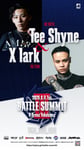 「BATTLE SUMMIT III」Tee Shyne & X 1ark出演告知ビジュアル