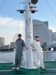 左から伊地知潔、金澤ダイスケ。