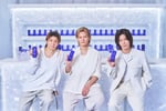 「-“冷やし雪肌精”体感POP-UP- SEKKISEI COOLING LOUNGE」を訪れたNumber_i。