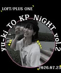 「yu-ki to KP Night vol.2」告知ビジュアル