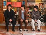左から秦基博、山内総一郎（フジファブリック）、斎藤宏介（UNISON SQUARE GARDEN、TenTwenty）。©テレビ朝日