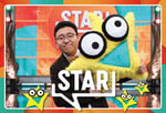 「STAR」のMCを務める上垣皓太朗アナウンサー。©フジテレビ