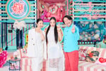 「ラヴ上等」シーズン2のMC。左からMEGUMI、Awich、永野。