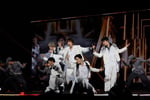 「EXO PLANET #6 - EXhOrizon in JAPAN」千葉・LaLa arena TOKYO-BAY公演の様子。