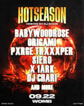 「HOT SEASON Hosted by DJ CHARI」フライヤー