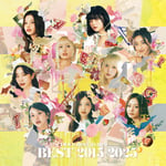 TWICE「#BEST 2015-2025」初回限定盤ジャケット