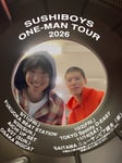 SUSHIBOYS「SUSHIBOYS ONE-MAN TOUR 2026」フライヤー