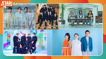 上段左から20th Century、NCT WISH、Number_i、timelesz、TSUZUMI（ME:I）、屋比久知奈、尾上松也。©フジテレビ