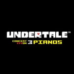 「UNDERTALE CONCERT ON 3 PIANOS」ビジュアル